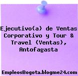 Ejecutivo(a) de Ventas Corporativo y Tour & Travel (Ventas), Antofagasta