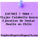 EXF795] | Y604 – Viajes Falabella busca Ejecutivo de Ventas Ovalle en Chile