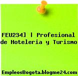 FEU234] | Profesional de Hoteleria y Turismo