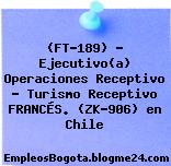 (FT-189) – Ejecutivo(a) Operaciones Receptivo – Turismo Receptivo FRANCÉS. (ZK-906) en Chile