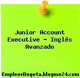 Junior Account Executive – Inglés Avanzado