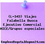 (L-343) Viajes Falabella Busca Ejecutivo Comercial MICE/Grupos especiales