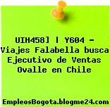 UIH458] | Y604 – Viajes Falabella busca Ejecutivo de Ventas Ovalle en Chile
