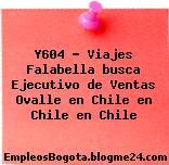 Y604 – Viajes Falabella busca Ejecutivo de Ventas Ovalle en Chile en Chile en Chile