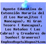 Agente Educativa de Extensión Horaria del JI Los Naranjitos ( Nancagua), Mi Gran Tesoro ( Rancagua), Los Retoños ( Las Cabras) y Creadores de Sueños( Graneros)