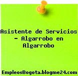 Asistente de Servicios – Algarrobo en Algarrobo