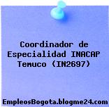 Coordinador de Especialidad INACAP Temuco (IN2697)