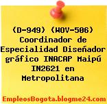 (D-949) (WOV-506) Coordinador de Especialidad Diseñador gráfico INACAP Maipú IN2621 en Metropolitana