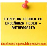 DIRECTOR ACADEMICO ENSEÑANZA MEDIA – ANTOFAGASTA