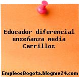 Educador diferencial enseñanza media Cerrillos