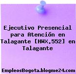 Ejecutivo Presencial para Atención en Talagante [HWX.552] en Talagante