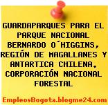 GUARDAPARQUES PARA EL PARQUE NACIONAL BERNARDO O´HIGGINS, REGIÓN DE MAGALLANES Y ANTARTICA CHILENA. CORPORACIÓN NACIONAL FORESTAL