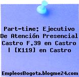Part-time: Ejecutivo De Atención Presencial Castro F.39 en Castro | [K119] en Castro