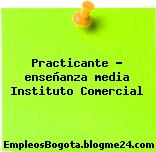 Practicante – enseñanza media Instituto Comercial