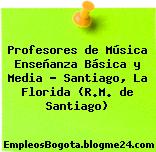 Profesores de Música Enseñanza Básica y Media – Santiago, La Florida (R.M. de Santiago)