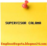 SUPERVISOR CALAMA