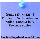 (WRL238) XW323 | Profesor/a Enseñanza Media Lenguaje y Comunicación