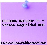 Account Manager TI – Ventas Seguridad WEB