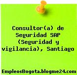 Consultor(a) de Seguridad SAP (Seguridad y vigilancia), Santiago