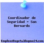 Coordinador de Seguridad – San Bernardo