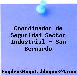 Coordinador de Seguridad Sector Industrial – San Bernardo
