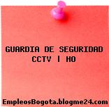 GUARDIA DE SEGURIDAD CCTV | HO