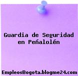 Guardia de Seguridad en Peñalolén