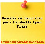 Guardia de Seguridad para Falabella Open Plaza