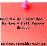 Guardia de Seguridad – Ripley – Mall Parque Arauco