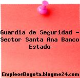 Guardia de Seguridad – Sector Santa Ana Banco Estado