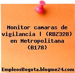 Monitor camaras de vigilancia | (RBZ328) en Metropolitana (B178)