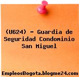 (U624) – Guardia de Seguridad Condominio San Miguel