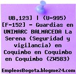 UB.123] | (U-995) [F-152] – Guardias en UNIMARC BALMACEDA La Serena (Seguridad y vigilancia) en Coquimbo en Coquimbo en Coquimbo (ZW583)